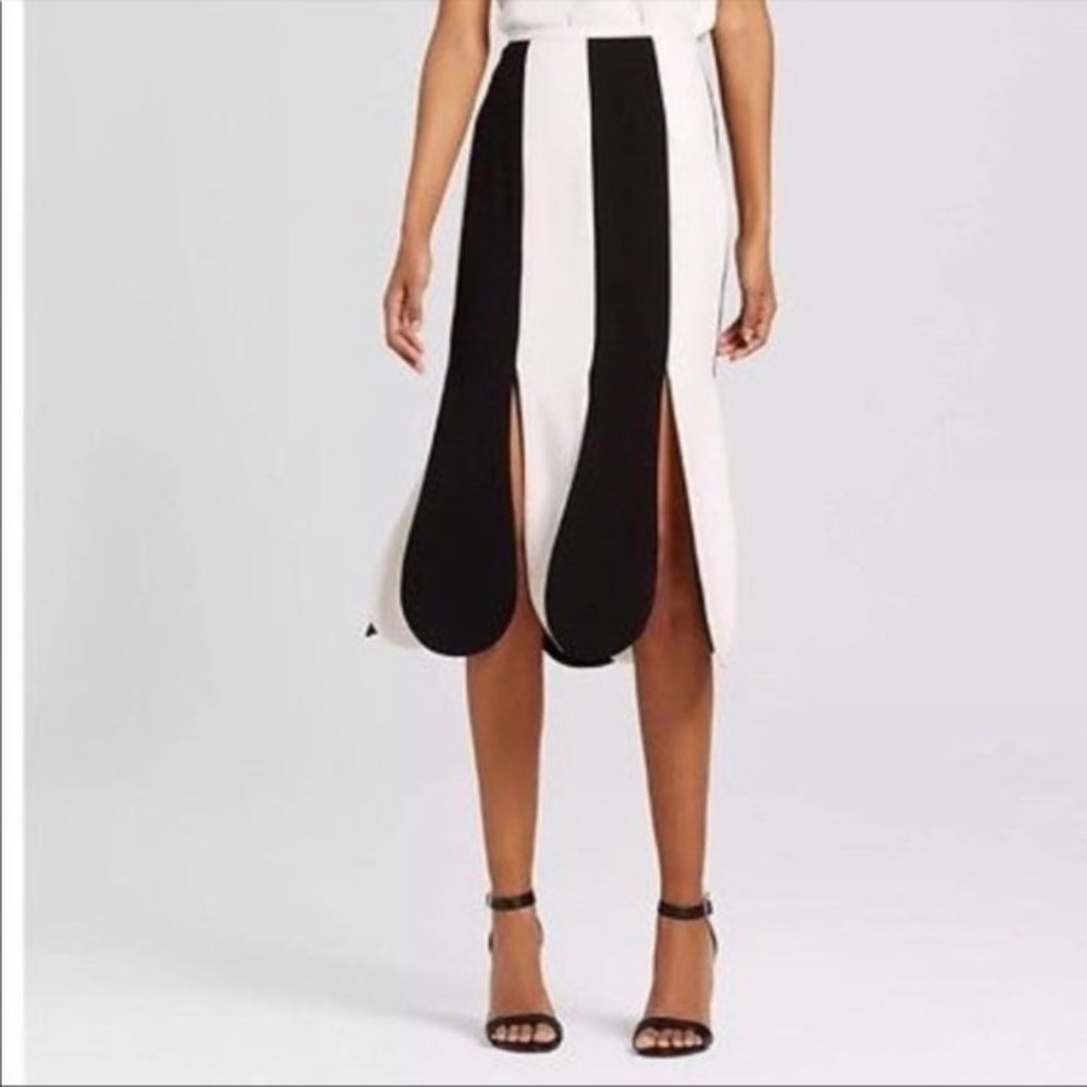 Victoria Beckham for Target Black and White Skirt Size 0